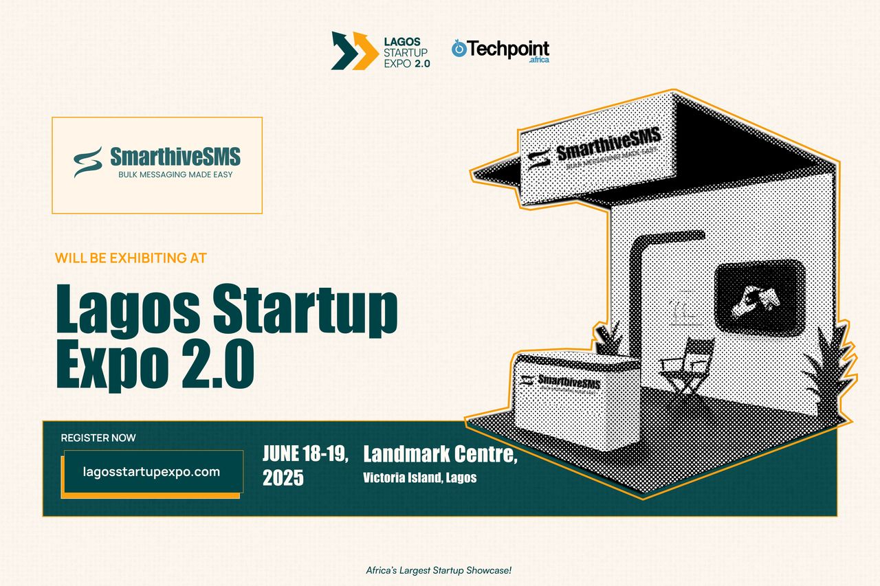Lagos Startup Expo 2.0 Exhibitor Announcement - SmarthiveSMS