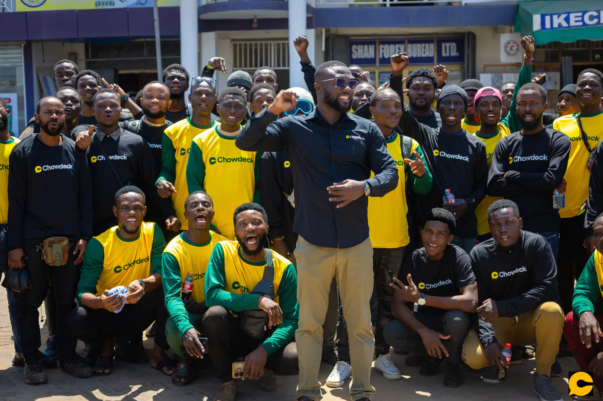 Chowdeck launch in Ghana