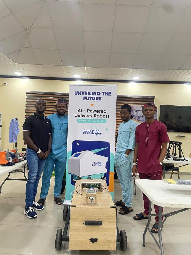 These UNILAG graduates are building an AI-powered delivery robot for Nigerian estates