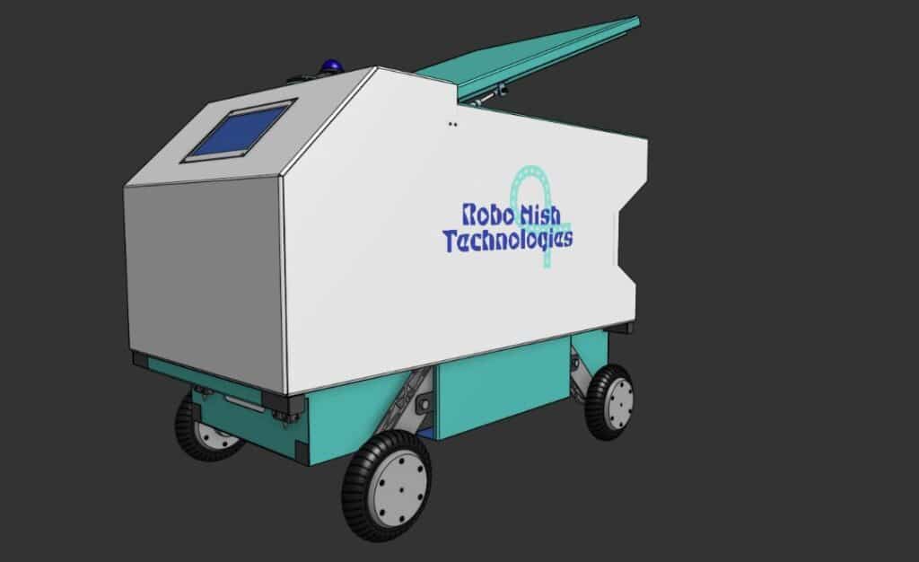 Airtel to roll out Starlink in underserved Africa 2 Render of Robo Nish robot