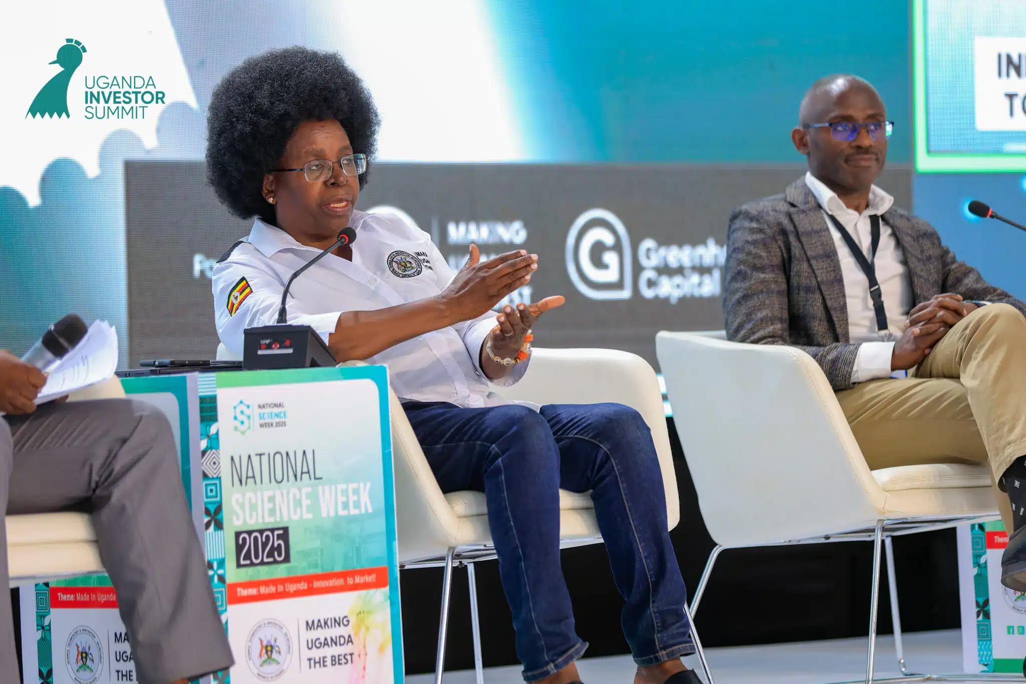 Dr. Monica Musenero, Uganda's Minister for Science, Technology and Innovation