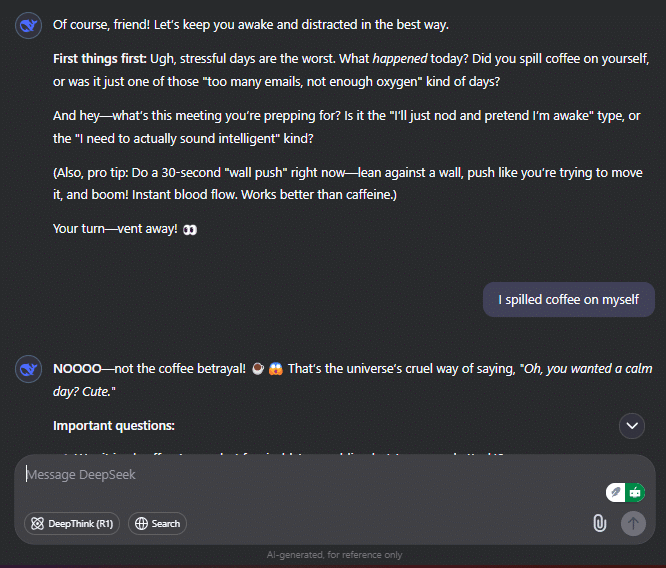 DeepSeek vs. ChatGPT: Honest results from 10 real-world prompts 54 AD 4nXdQL1Y2uC2XBy