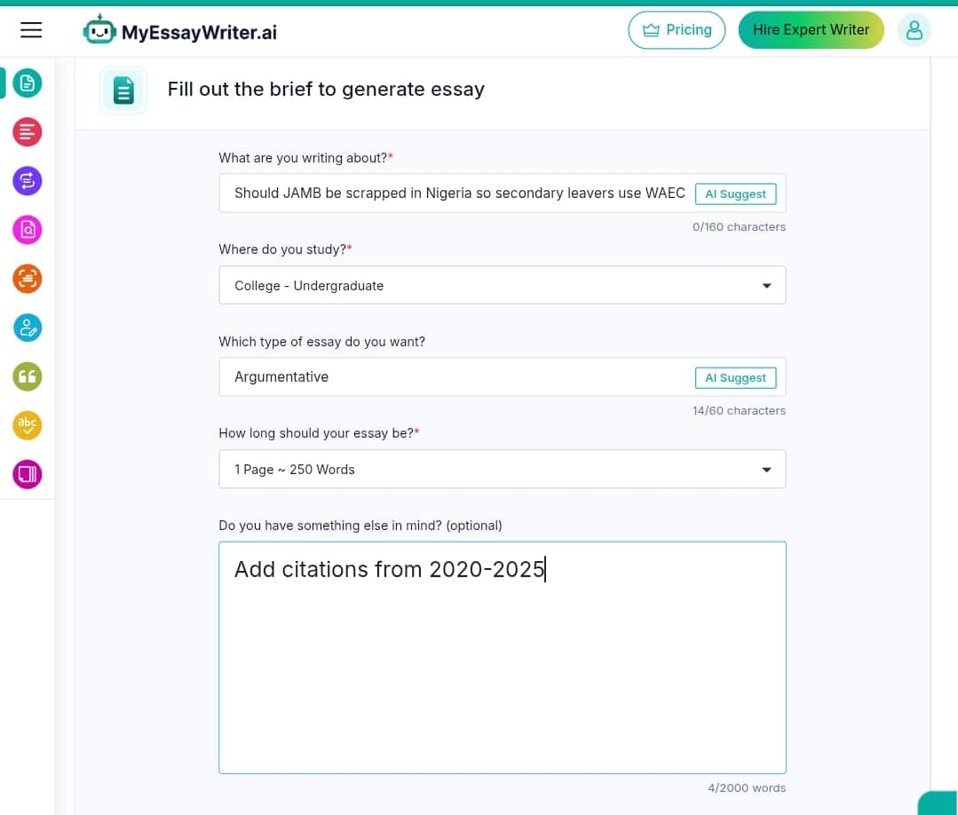 MyEssayWriter AI review: Is it any good? Honest breakdown (2025) 5 AD 4nXe RGTNR0UsIvWmk2yfOm8DQ04zEOAcI1ps0HTINgFRKu2TS2DEZPy59LqCoMqL0Chal1lxnzNsPi7K7i4SCRgSF40HgYoHisZcsAlEUVb5 piTi f5A1sEIFKghXmAVkPWfzuJOw